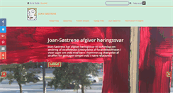 Desktop Screenshot of joan-soestrene.dk